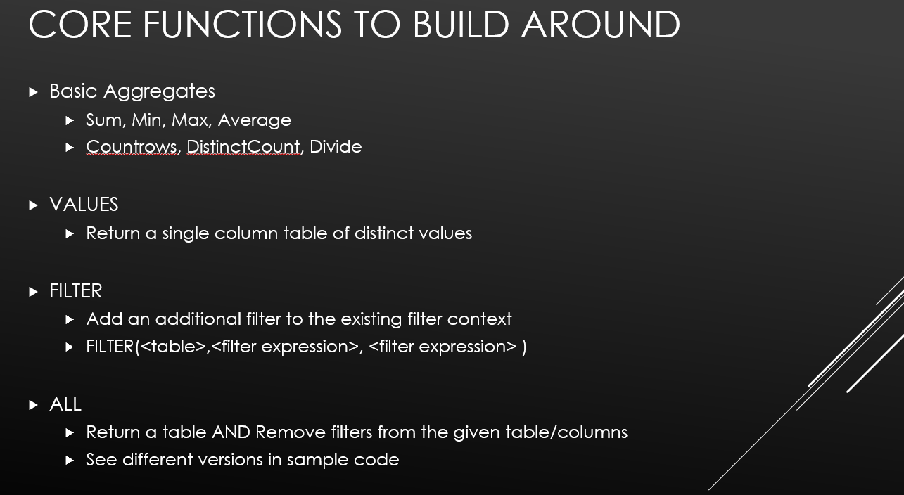 Boston Code Camp Boston Code Camp: Intro to DAX Slides – Insight Quest